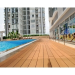 Những ưu điểm của sàn gỗ công nghiệp cho không gian ngoài trời