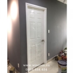 Cửa Phòng Ngủ - Cửa Gỗ Công Nghiệp HDF sơn Trắng.