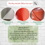 Vải thuỷ tinh Silicone hai mặt chống cháy, 260 độ che chắn tia hàn